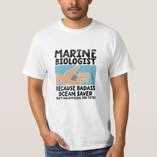 Camiseta Biologia Marinha (Frente)