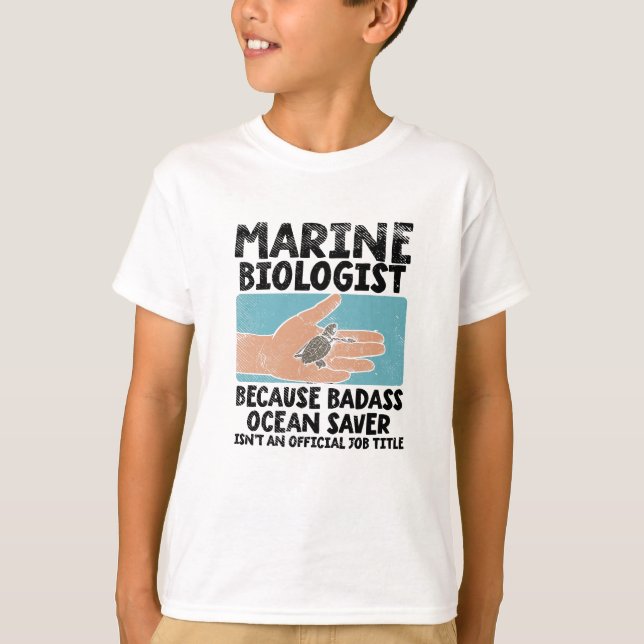 Camiseta Biologia Marinha (Frente)