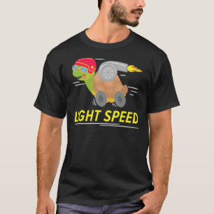 Camiseta Biologia Marinha Da Tartaruga De Velocidade Leve