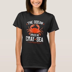Camiseta Biologia Marinha Lagostim Lagosta Oceanógrafo Oce