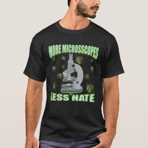 Camiseta Biologia Microscópio Cientista Ciência Biol