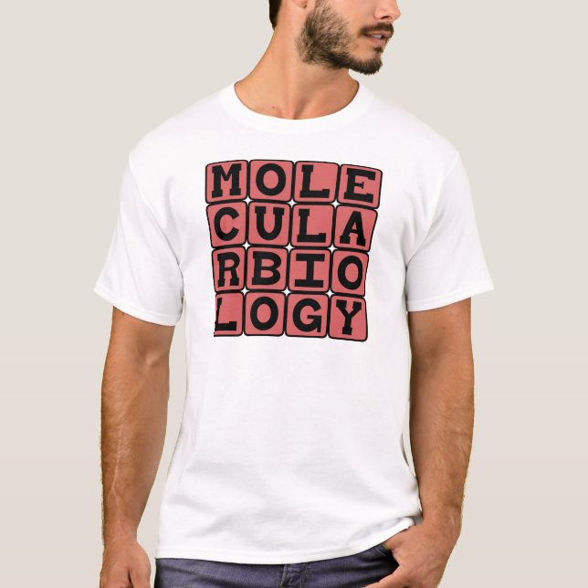Camiseta Biologia Molecular, Ramo da Biologia (Frente)