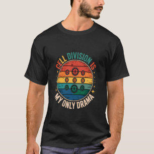 Camiseta Biologia Molecular Retro Mitose Humor Nerd Célula