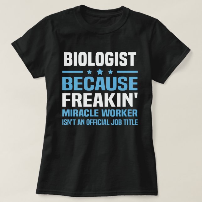 Camiseta Biólogo (Frente do Design)