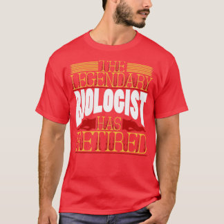 Camiseta Biólogo aposentado