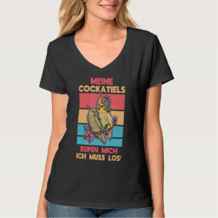 Camiseta Biólogo Cockatiel Birdwatch 11