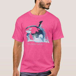 Camiseta Biólogo da Ciência Marinha do Golfinho da Baleia-M