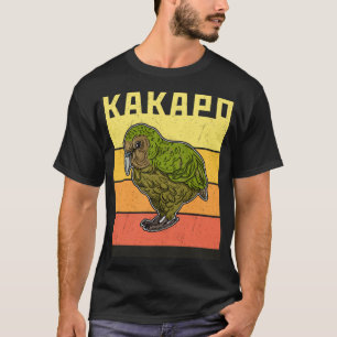 Camiseta Biólogo de aves Kakapo ornitologista birdwatchig