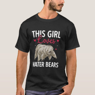 Camiseta Biólogo do Urso de Água Tardigrado Microbiologia T