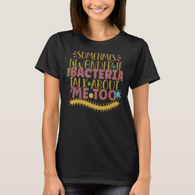 Camiseta Biólogo Laboratório de Microbiologia de Microbiolo (Frente)