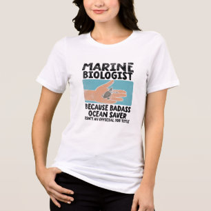 Camiseta Biólogo Marinho Biologia Marinha