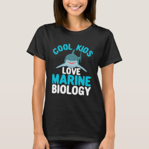 Camiseta Biólogo Marinho Crianças Legais Amam Biologia Mari