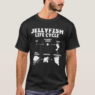 Camiseta Biólogo marinho de águas-vivas Oceano Animais Jell