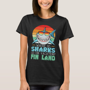 Camiseta Biólogo Marinho do Amante de os animais de Tubarão