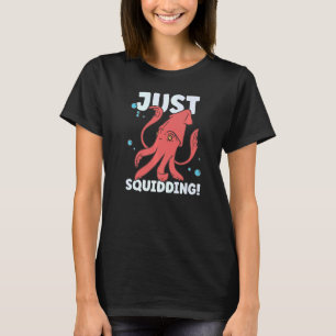 Camiseta Biólogo Marinho Lula Octopus 1