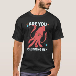 Camiseta Biólogo Marinho Lula Octopus 1