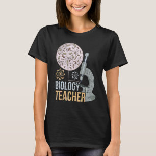 Camiseta Biólogo Microbiologia Professor de Biologia Micros