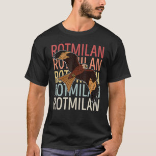 Camiseta Biólogo Red Kite Bird Motif