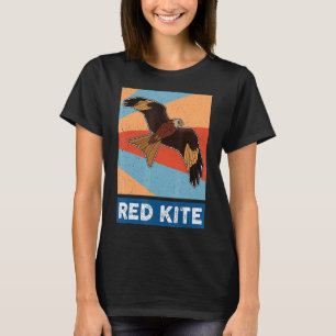 Camiseta Biólogo Red Kite Bird Motif 13