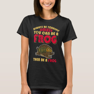 Camiseta Biólogo sapos Brinca Humor Dizendo Amphibi