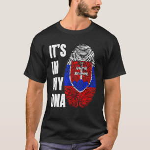 Camiseta Biometria de DNA de Impressão Digital Bandeira Esl