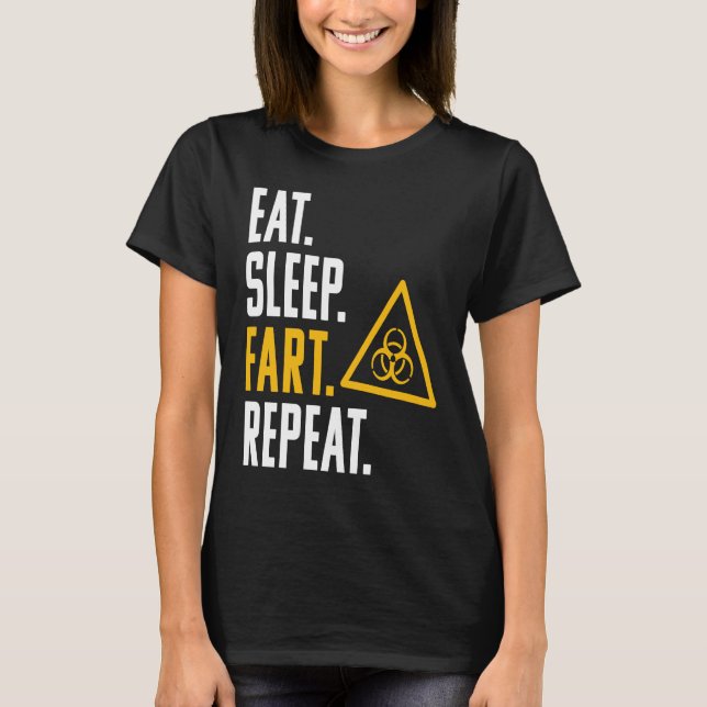 Camiseta Bioperigo Comer Arrancar Repetir Tóxico (Frente)