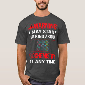 Camiseta Bioquímica de Alerta Vermelho