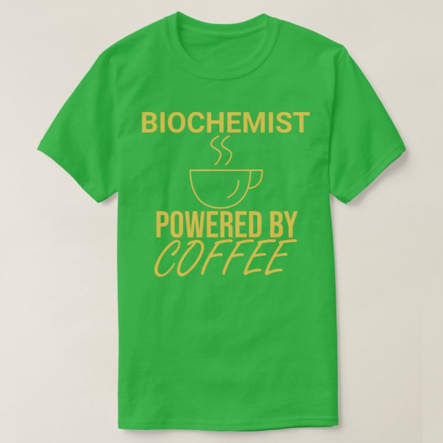 Camiseta Bioquímica do Café Bioquímica 15 (Frente do Design)