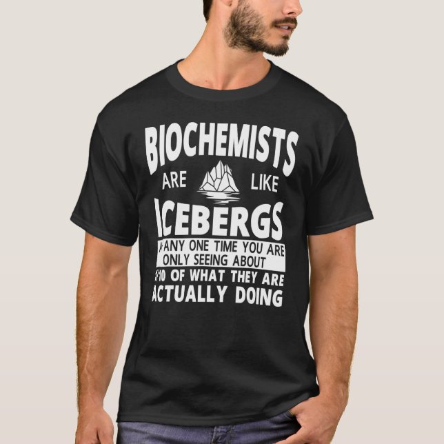Camiseta Bioquímicos Roupa Incríveis Bioquímicos Design (Frente)