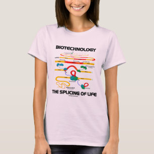 Camiseta Biotecnologia a emenda da vida (RNA maduro)