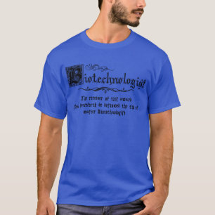 Camiseta Biotecnólogo Mestral Medieval