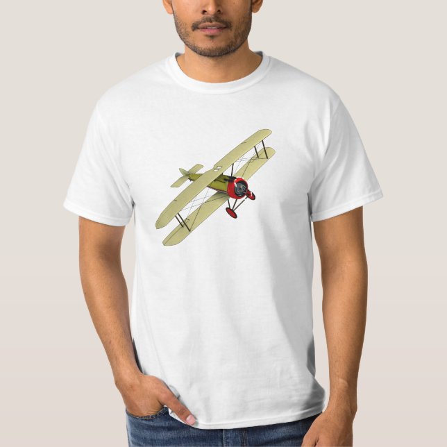 Camiseta Biplano do camelo de Sopwith (Frente)