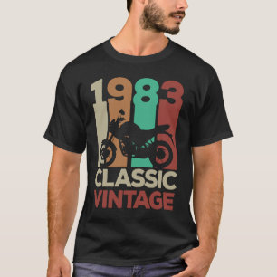 Camiseta Biqueio do aniversário de 40 anos de 1983