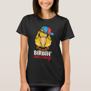 Camiseta Birbing Ain't Easy Parrot I Yellow Lutino Budget B