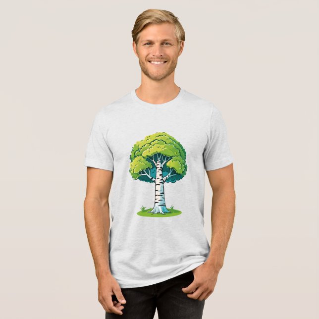 Camiseta Birch tree (Frente Completa)