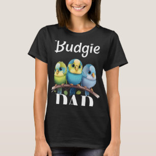 Camiseta Bird 14, Pai Bugerigar Parakeet Bird