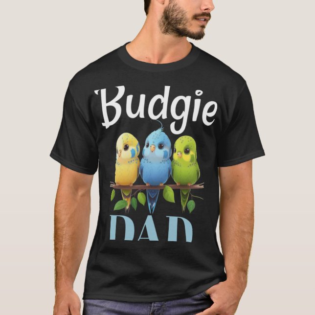 Camiseta Bird 7, Pai Bugerigar (Frente)