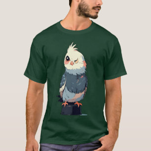Camiseta Bird Animal da Cockatiel Lover Design engraçada