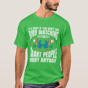 Camiseta Bird Assistindo a família de vedações de pássaros 
