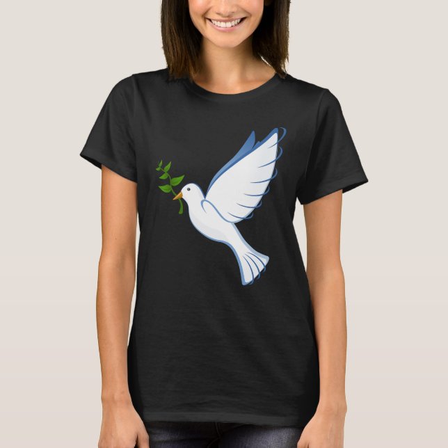 Camiseta Bird Bird Lover Flying Freedom Peace (Frente)