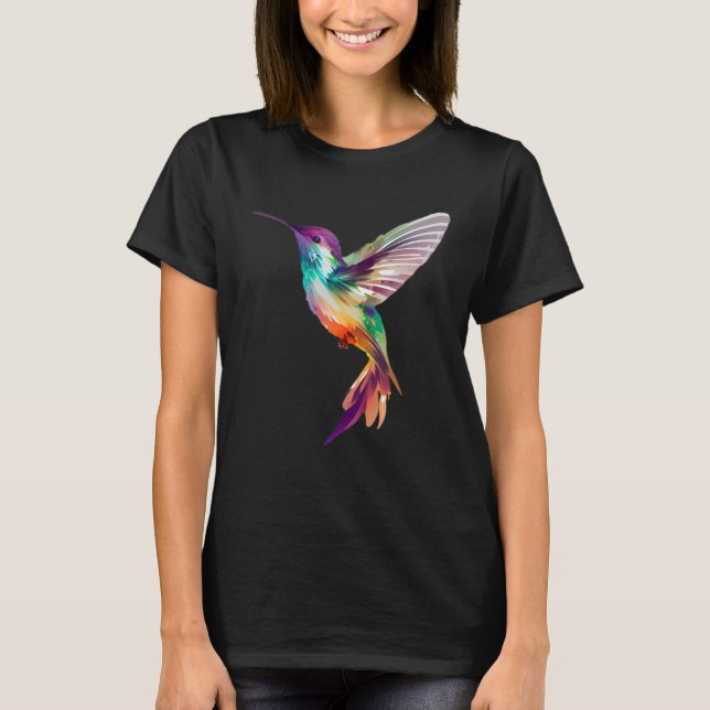 Camiseta Bird Bird Tree Linda Natureza Espirituosa (Frente)