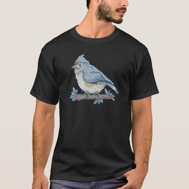 Camiseta Bird Bird Watching Bird Watcher Birder Blue Jay Fl (Frente)