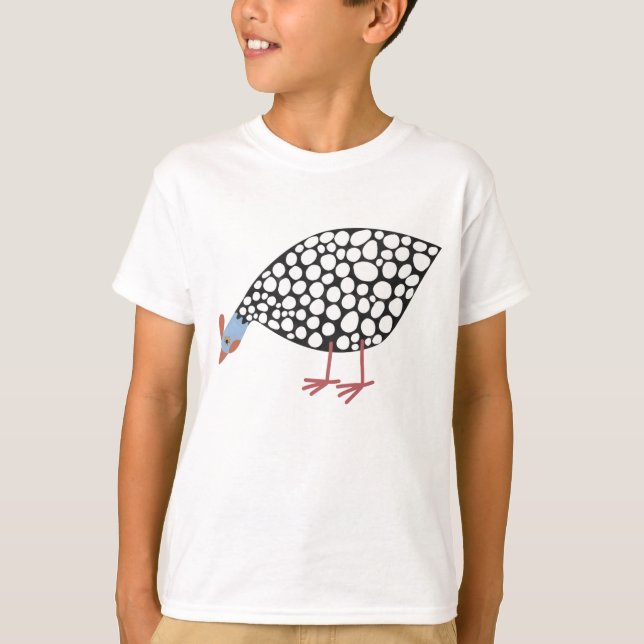 Camiseta Bird da Guiné Divertida (Frente)