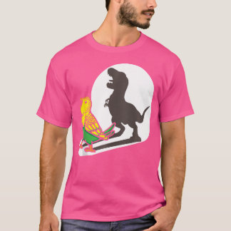 Camiseta Bird Dinosaur Zookeeper Paleontologista Budget Par