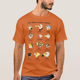 Camiseta bird drones of North America Cute Bird Lovers