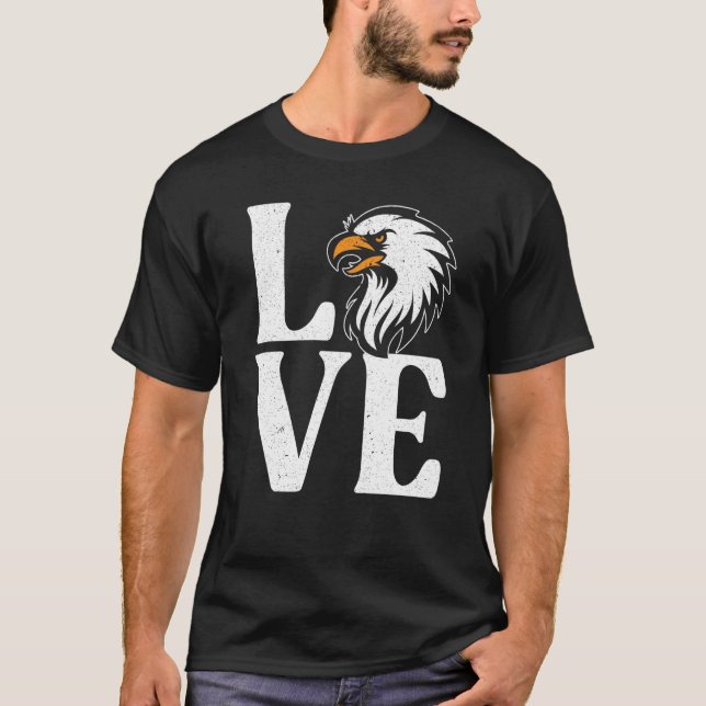 Camiseta Bird Flying Animal Ornithology Eagle Whisperer (Frente)