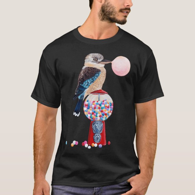 Camiseta Bird Gumball Machine Kookaburra (Frente)