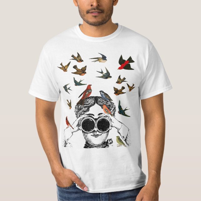 Camiseta Bird lover  (Frente)
