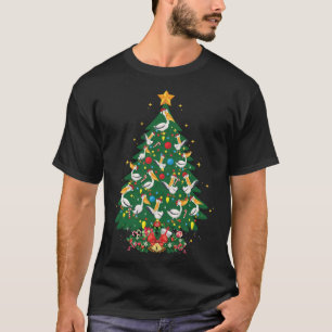 Camiseta Bird Lover Xmas Bonito Pelican Christm