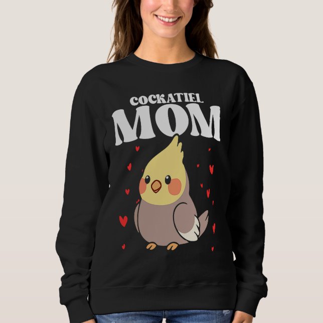 Camiseta Bird Mom Cockatiels Birding Bird Watching Mother B (Frente)